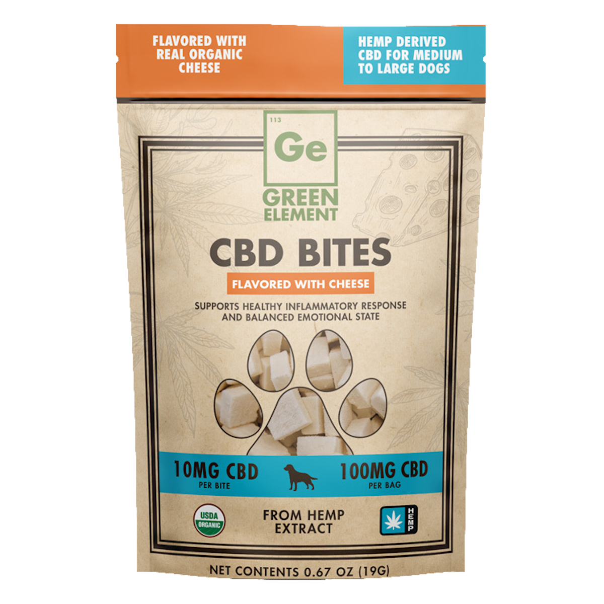 CBD Cheese Bites - Organic