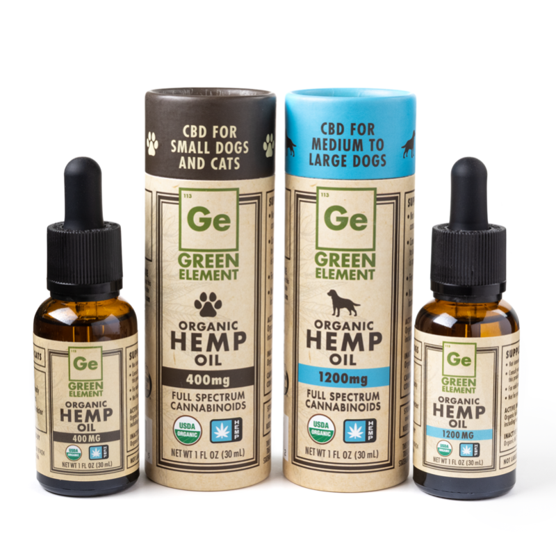 Buy CBD Oil for Dogs 400mg or 1200mg – Green Element