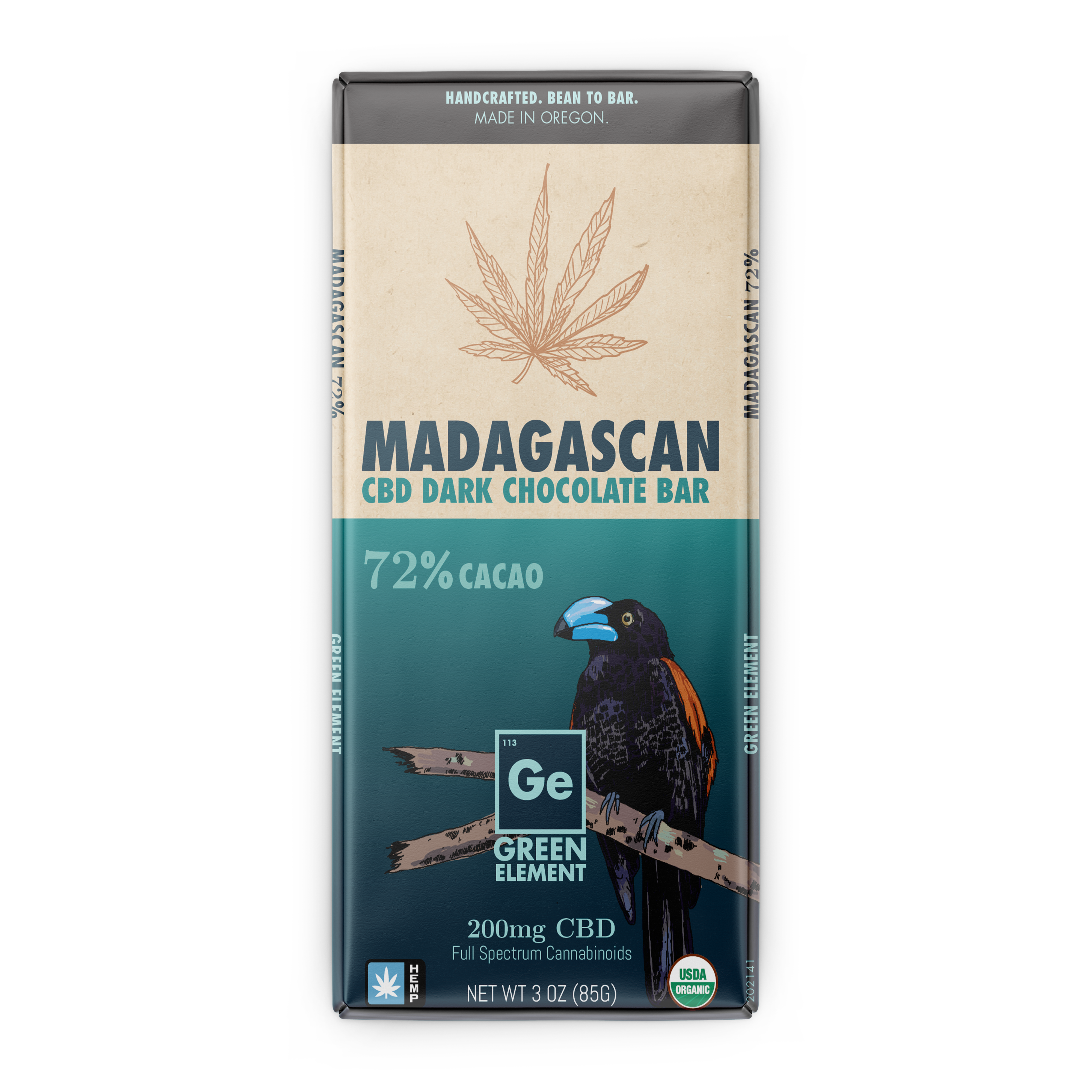 CBD Dark Chocolate - Organic