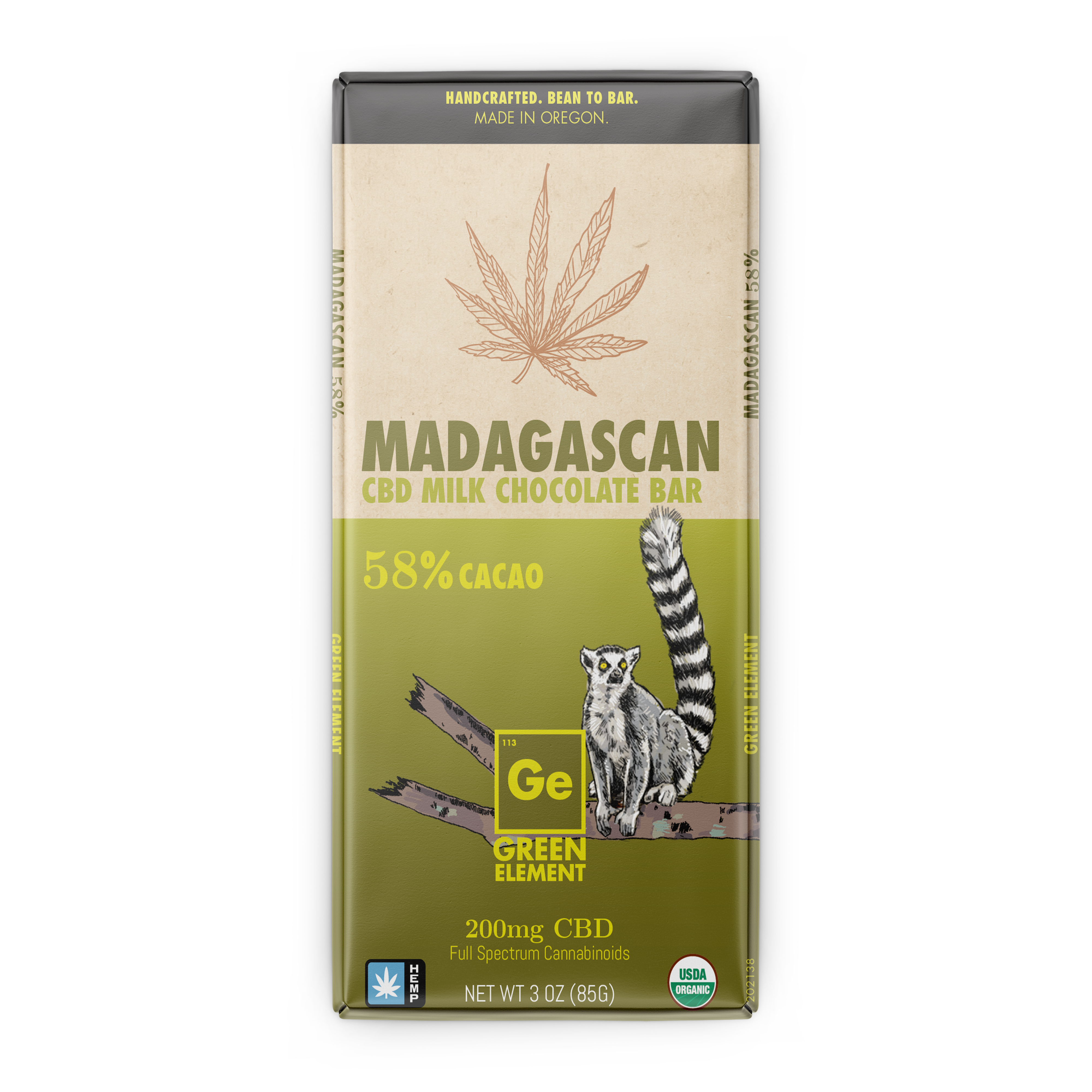 CBD Milk Chocolate - Organic